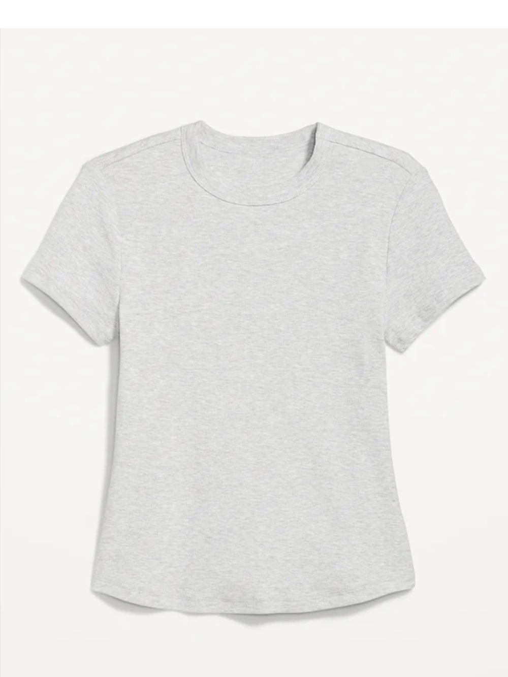 Old Navy Women's Crewneck Tee - Heather Gray